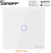 SONOFF SWITCHES, 1 GANG WALL TOUCH,  TOUK1C